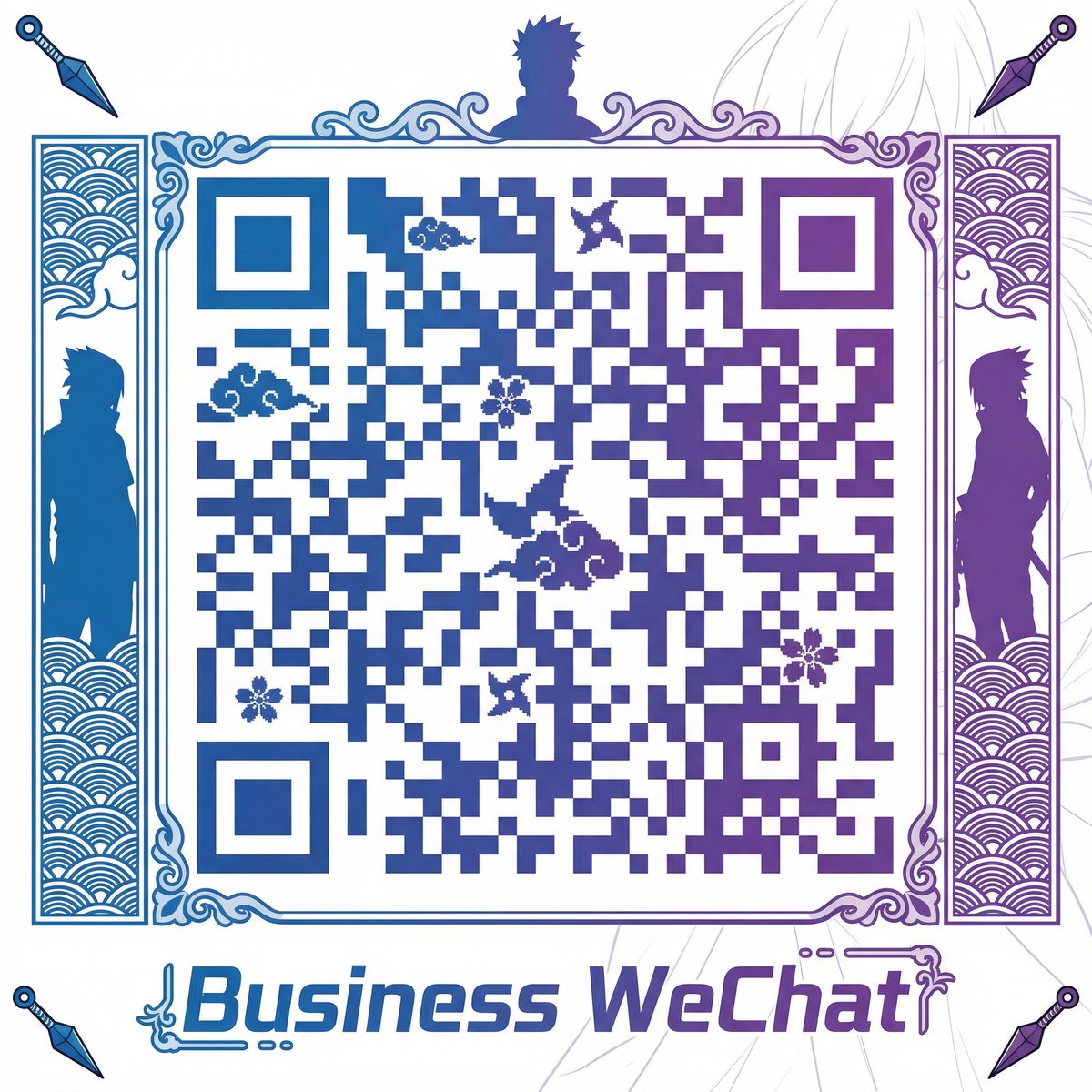 抖音风商务二维码